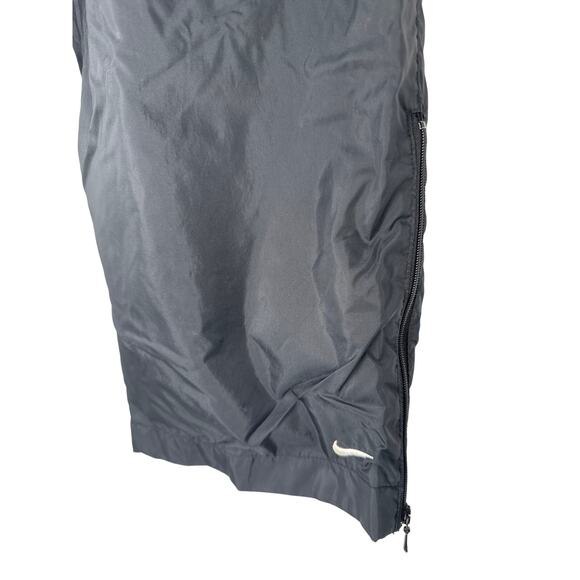 vintage Nike track nylon sweatpants lined black size S - Picture 5 of 12